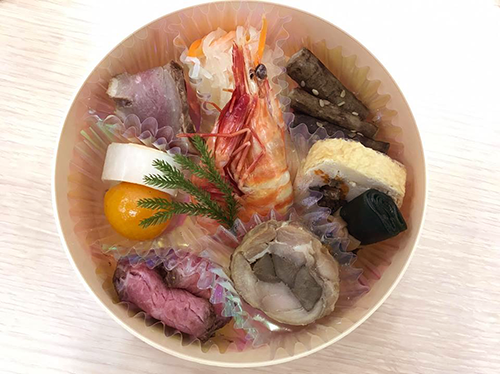 注文が殺到した「おせち試し・和洋折衷おせち宝泉華」